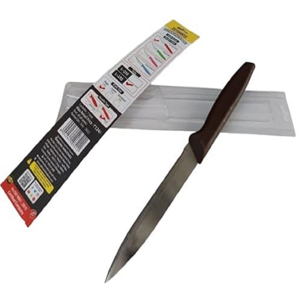 Stainless Steel Kitchen Utility Knife with Cover | Sharp Multipurpose Knife