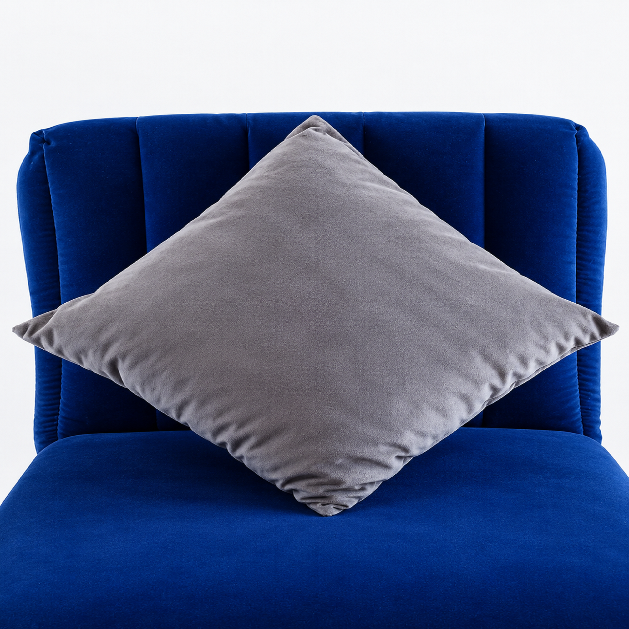Soft Cushion Pillow for Sofa & Bed 16x16 Inch | Premium Bounce Back Hollow Fiber Filled Square Pillow | Fluffy Decorative Cushion Insert for Living Room, Bedroom & Office