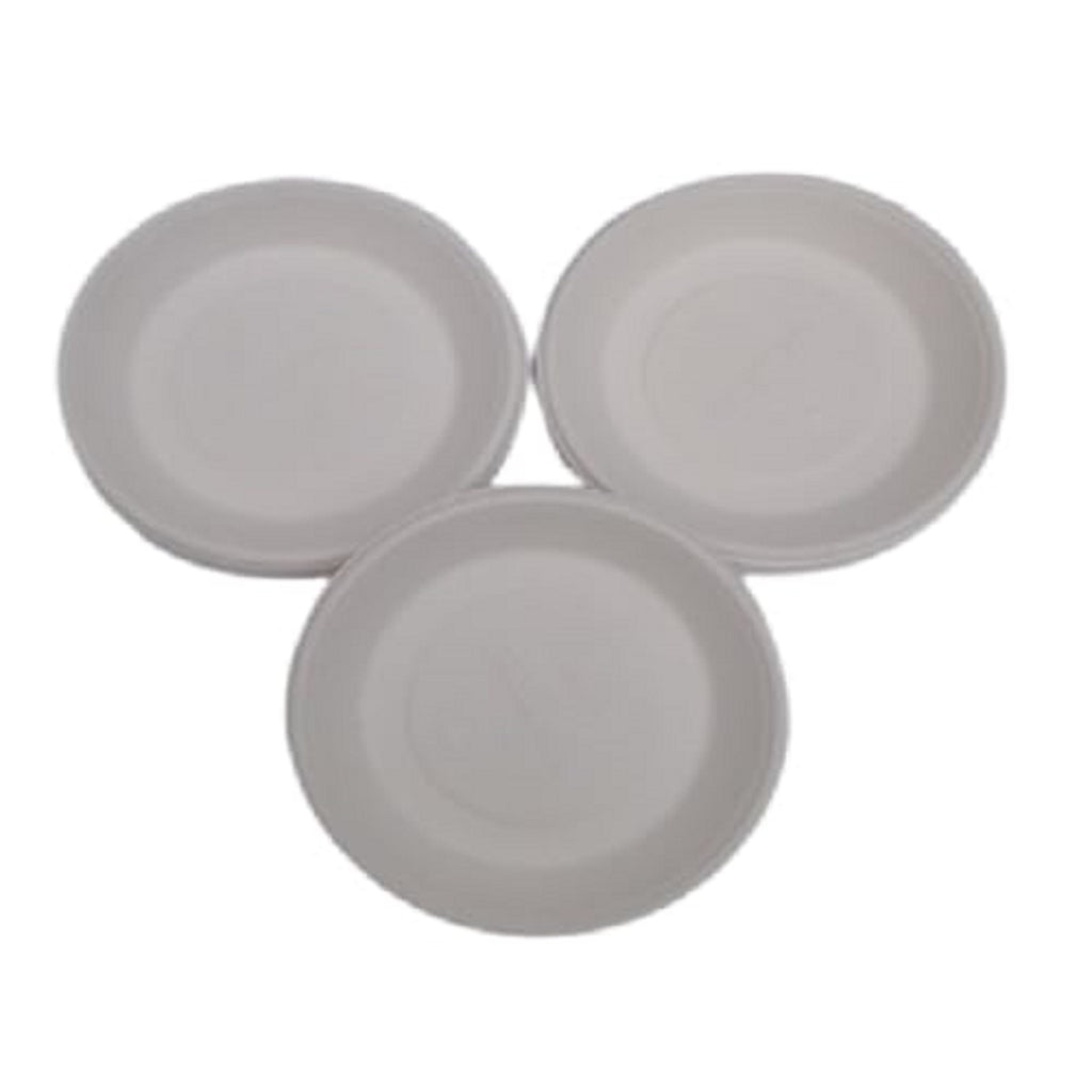 6 Inch Disposable Hinged Paper Plates Pack of 50 | Eco-Friendly Plates