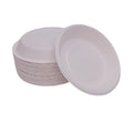 6 Inch Disposable Hinged Paper Plates Pack of 50 | Eco-Friendly Plates