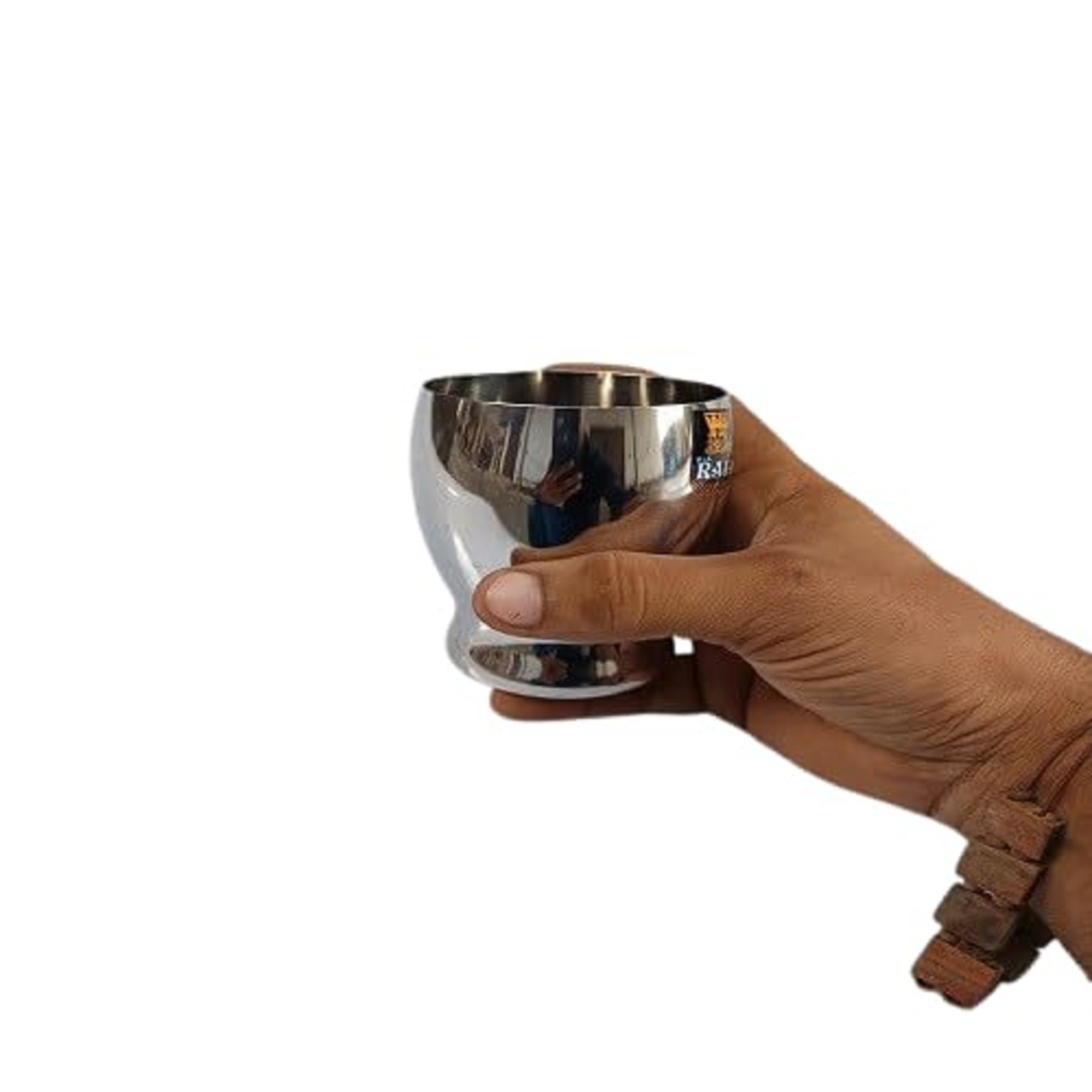 Stainless Steel Water Glass 250ml | Mirror Finish Tumbler | 1 Piece