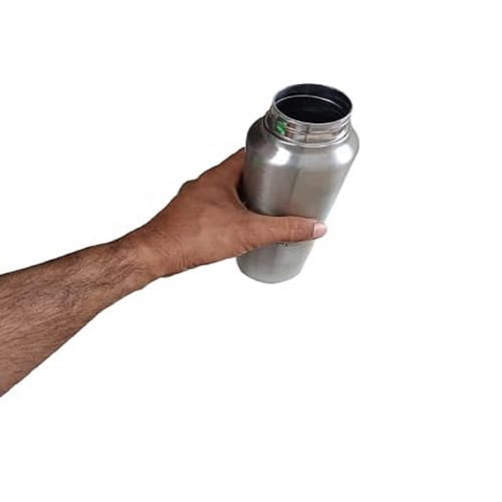 Stainless Steel Water Bottle Set of 1 | Leakproof Reusable Metal Bottle