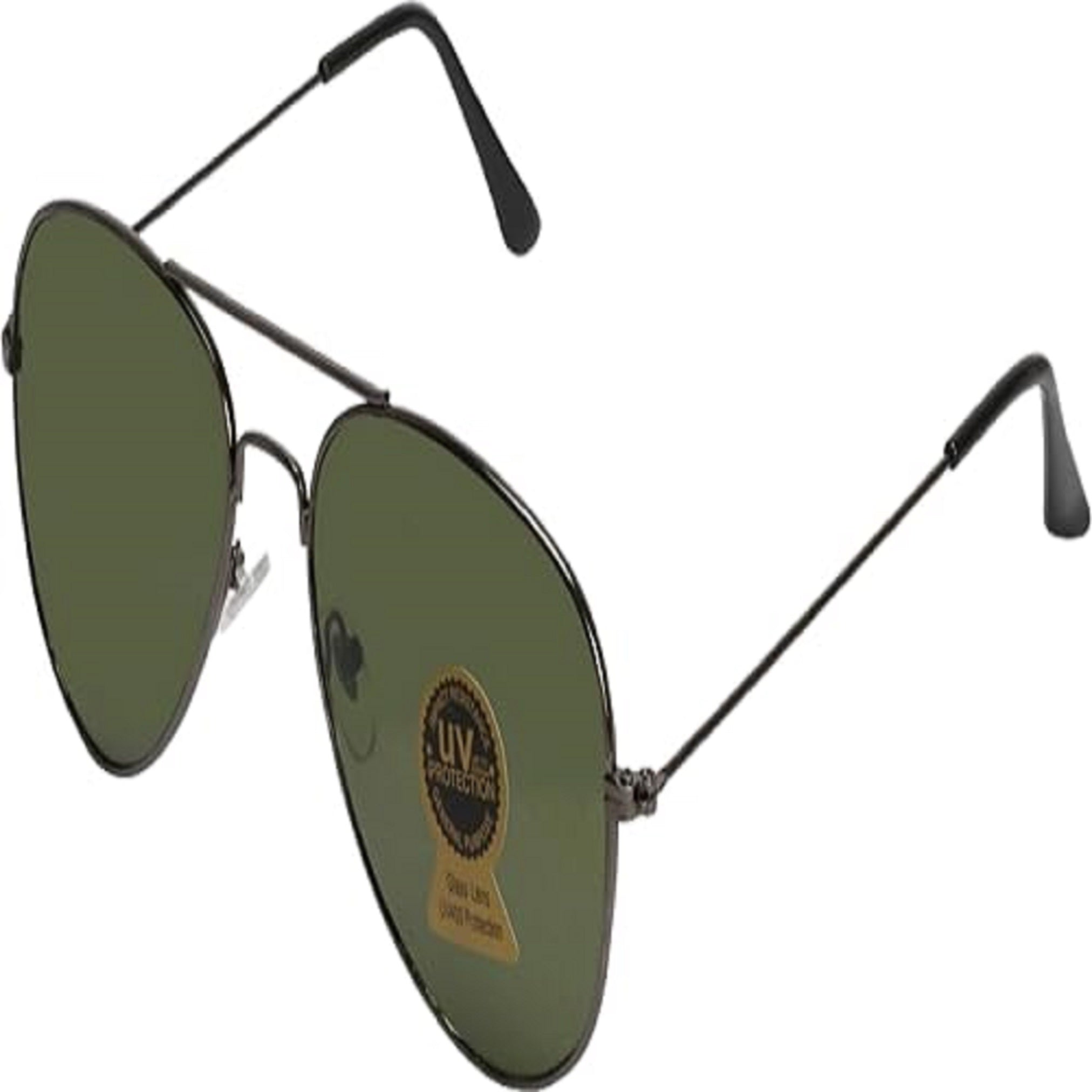 UV400 Aviator Sunglasses for Men & Women | Lightweight Metal Frame Eyewear