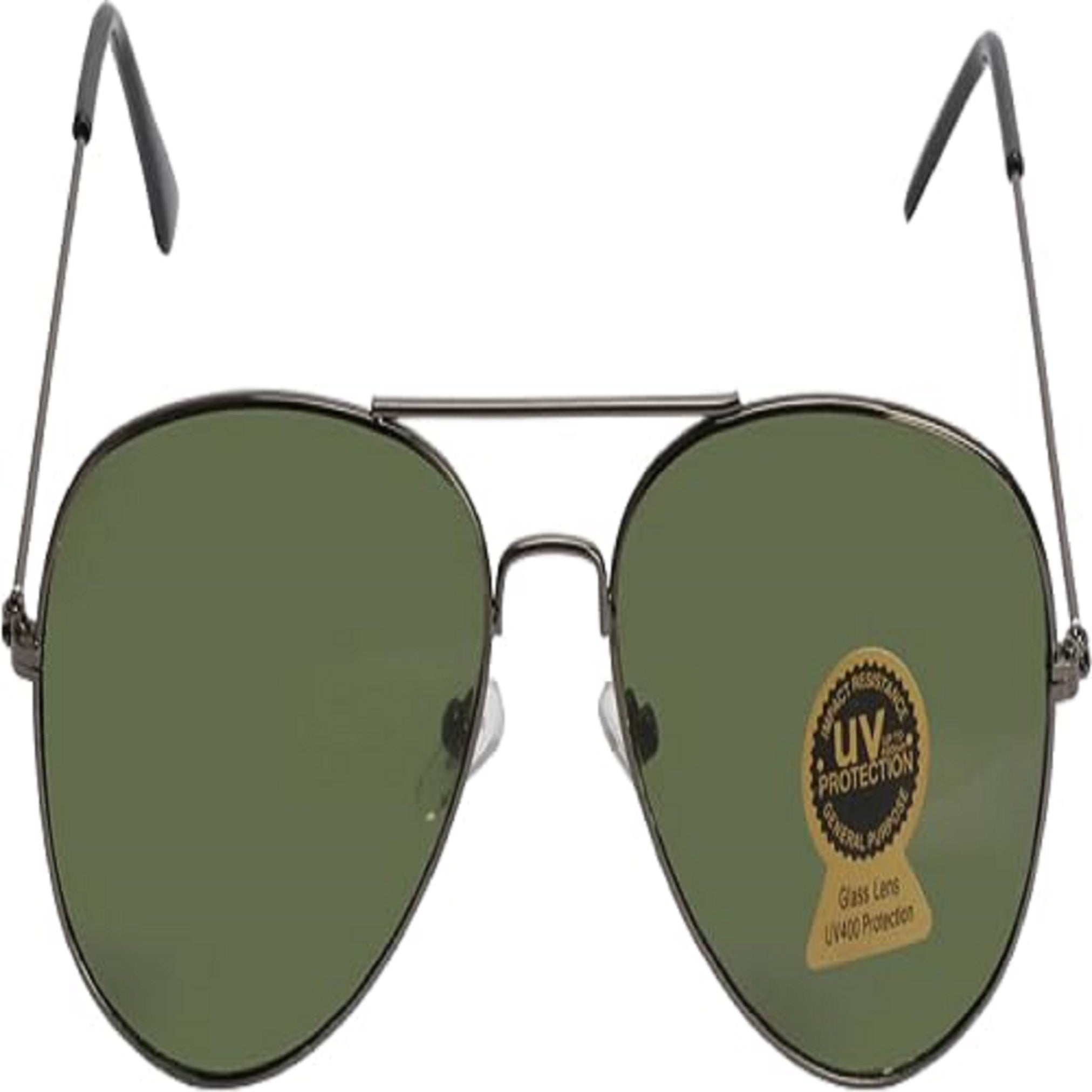 UV400 Aviator Sunglasses for Men & Women | Lightweight Metal Frame Eyewear