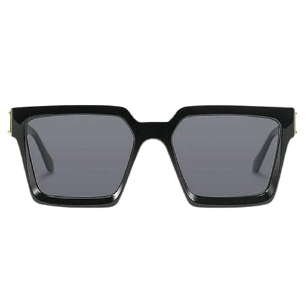 Premium Black Square Sunglasses for Men & Women | UV Protection Fashion Eyewear