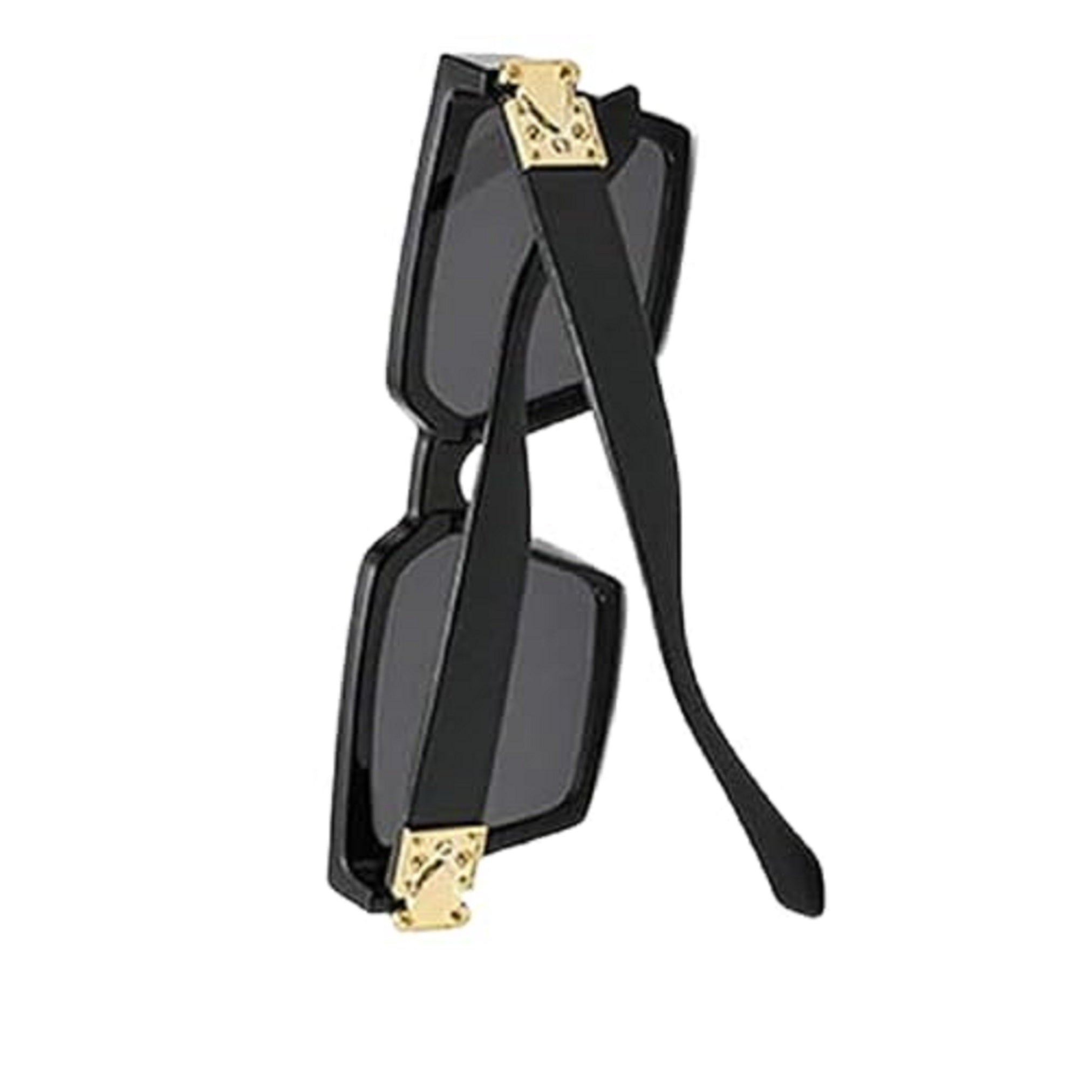 Premium Black Square Sunglasses for Men & Women | UV Protection Fashion Eyewear
