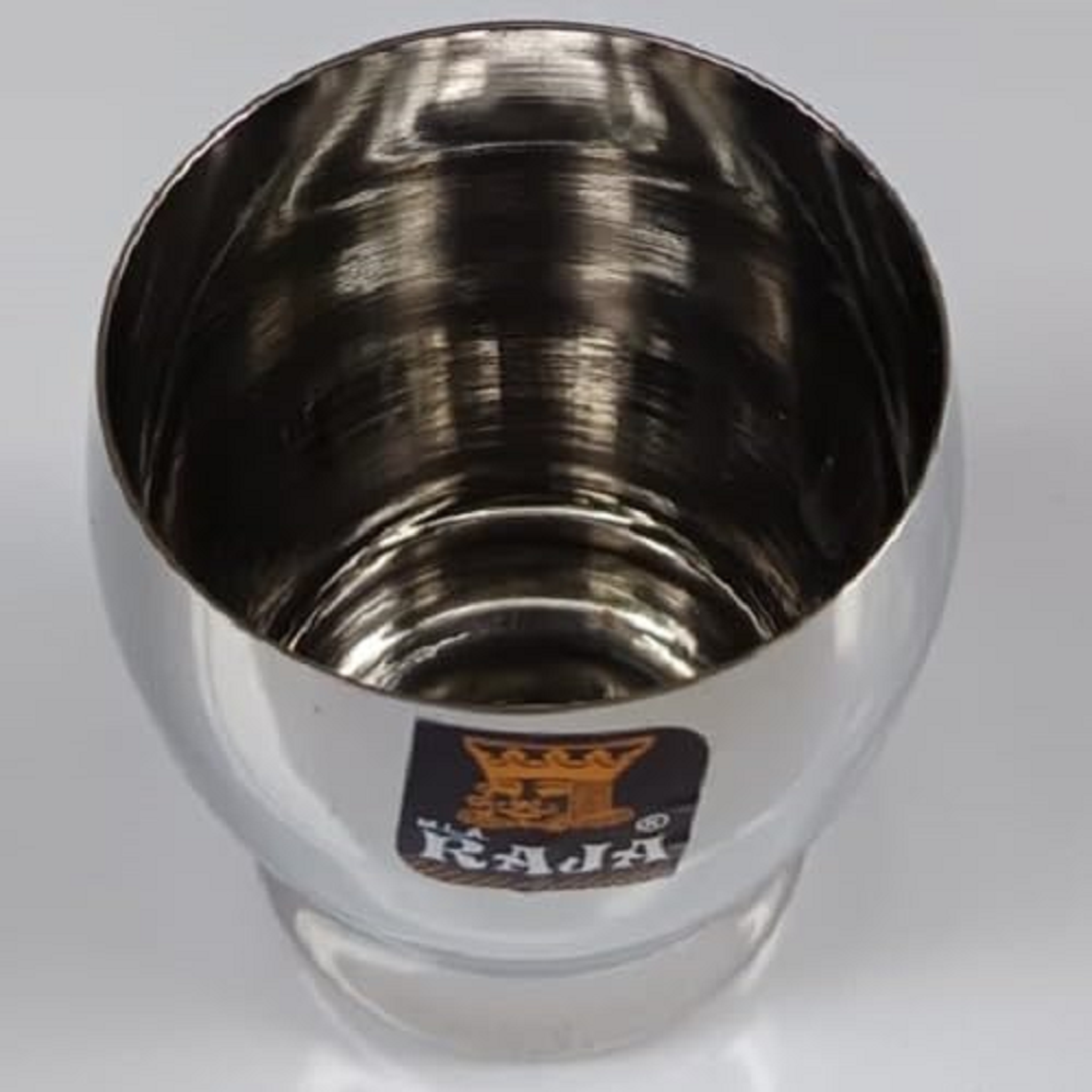 Stainless Steel Water Glass 250ml | Mirror Finish Tumbler | 1 Piece