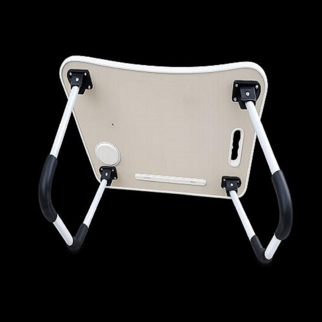 Portable Foldable Kids Study Table with Cup Holder | Cartoon Laptop Bed Desk | Multipurpose Folding Table