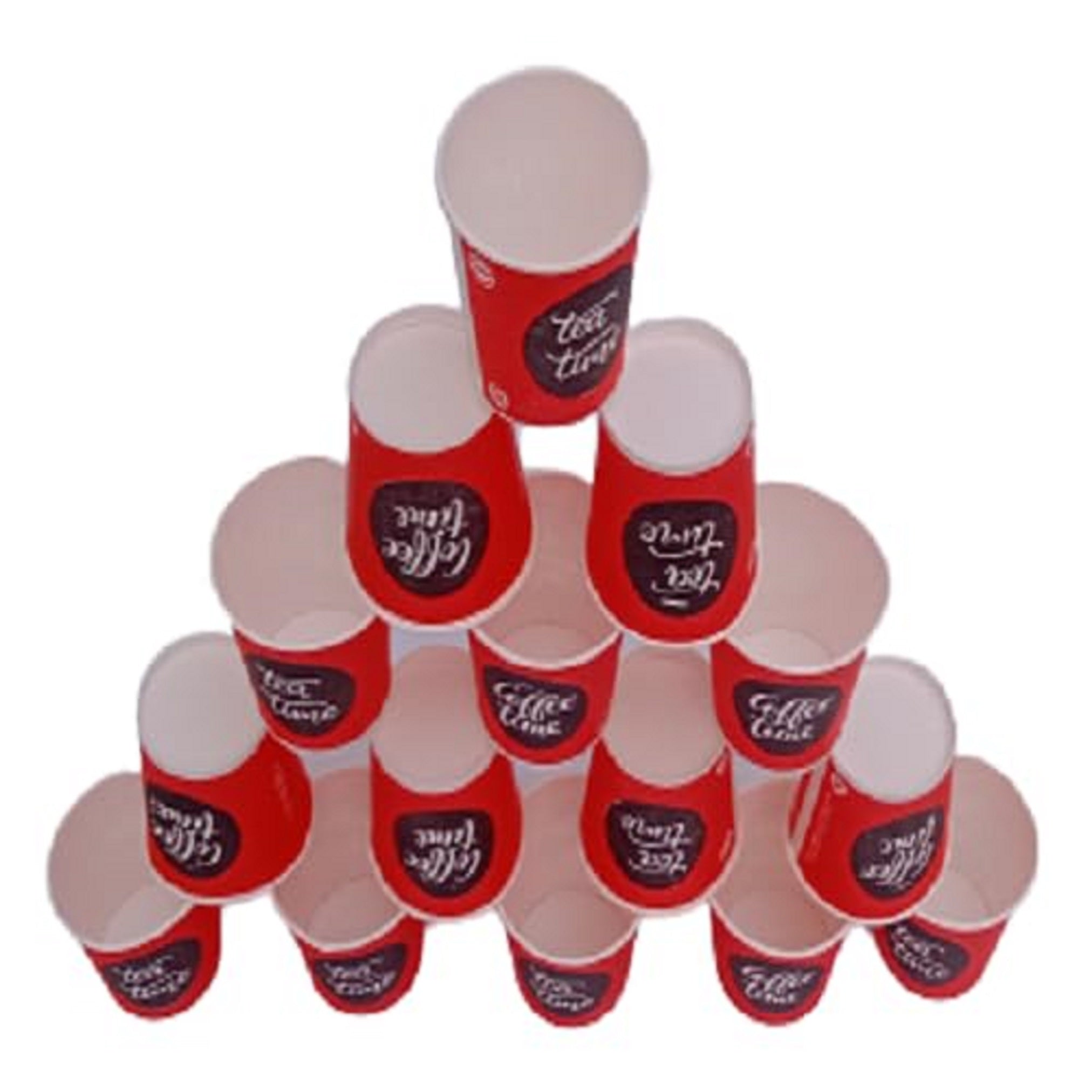 Tea & Coffee Cup 100ml Disposable Paper Coffee Cups Pack of 100