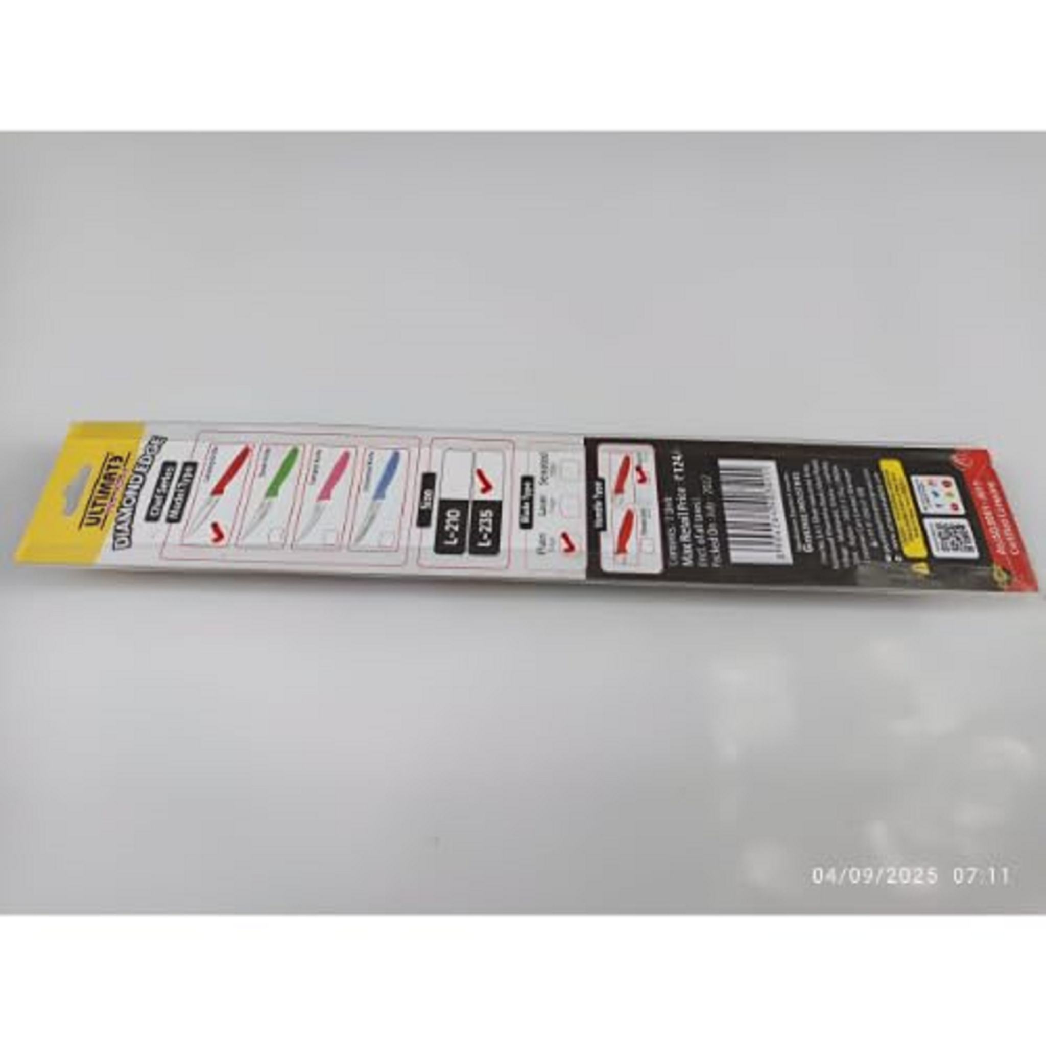 Stainless Steel Kitchen Utility Knife with Cover | Sharp Multipurpose Knife