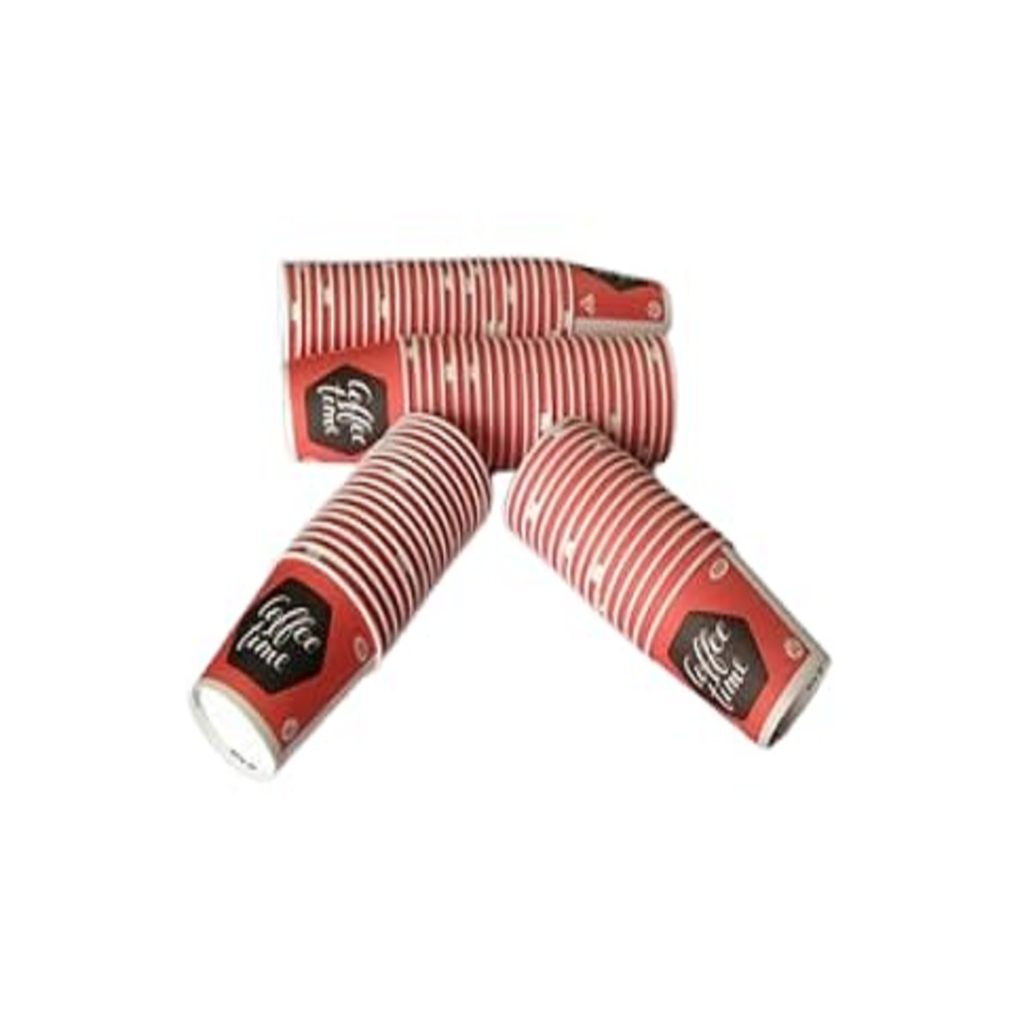 90ml Disposable Tea & Coffee Paper Cups Pack of 100 | Pagal Mindset