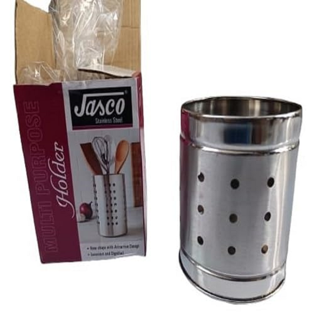 Stainless Steel Utensil Holder | Rust-Free Kitchen Cutlery Stand
