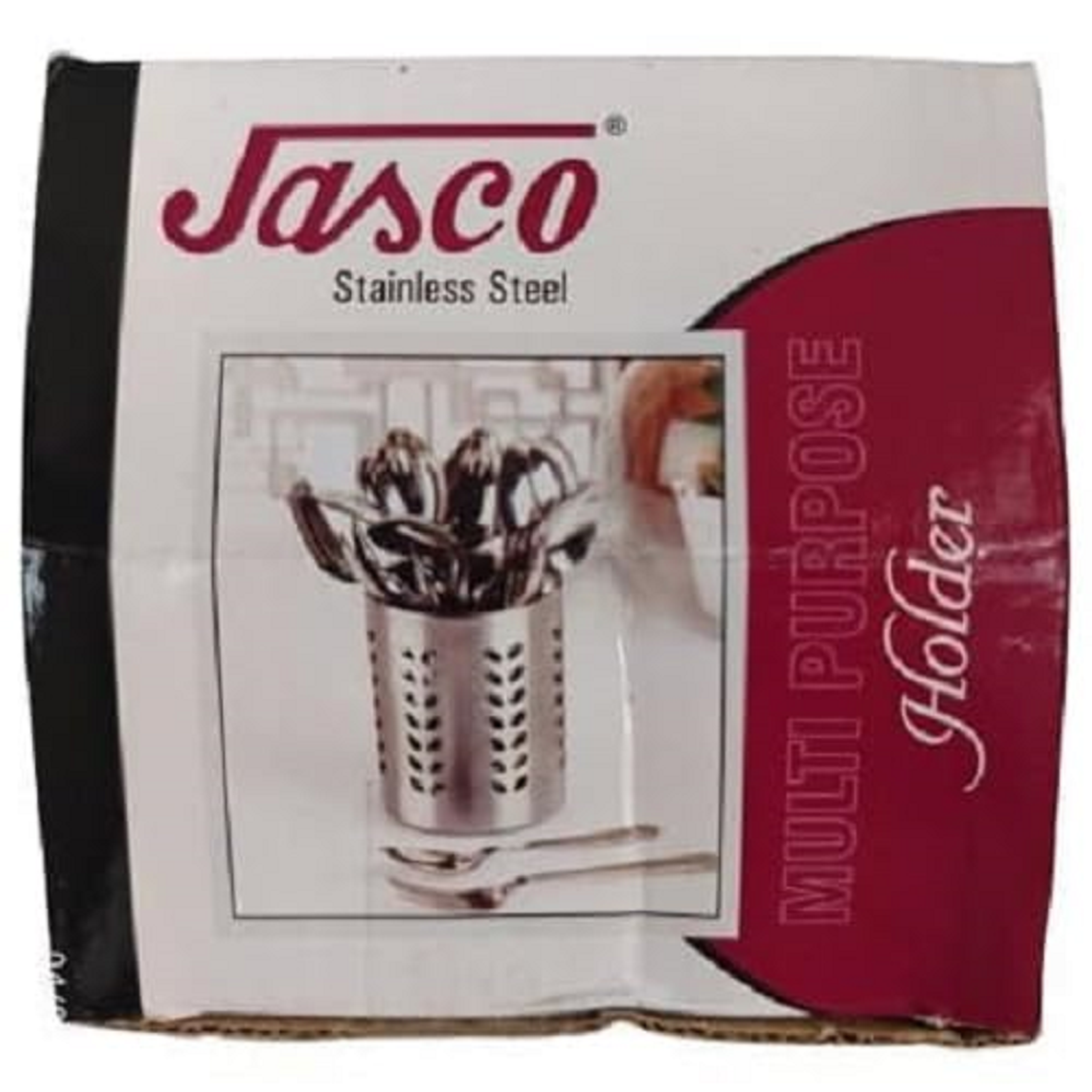 Stainless Steel Utensil Holder | Rust-Free Kitchen Cutlery Stand