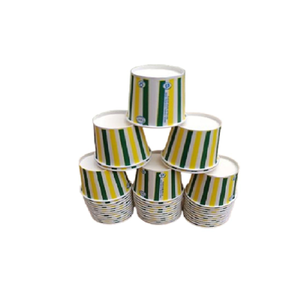 130ml Disposable Paper Cups Pack of 100 | Tea & Coffee Cups