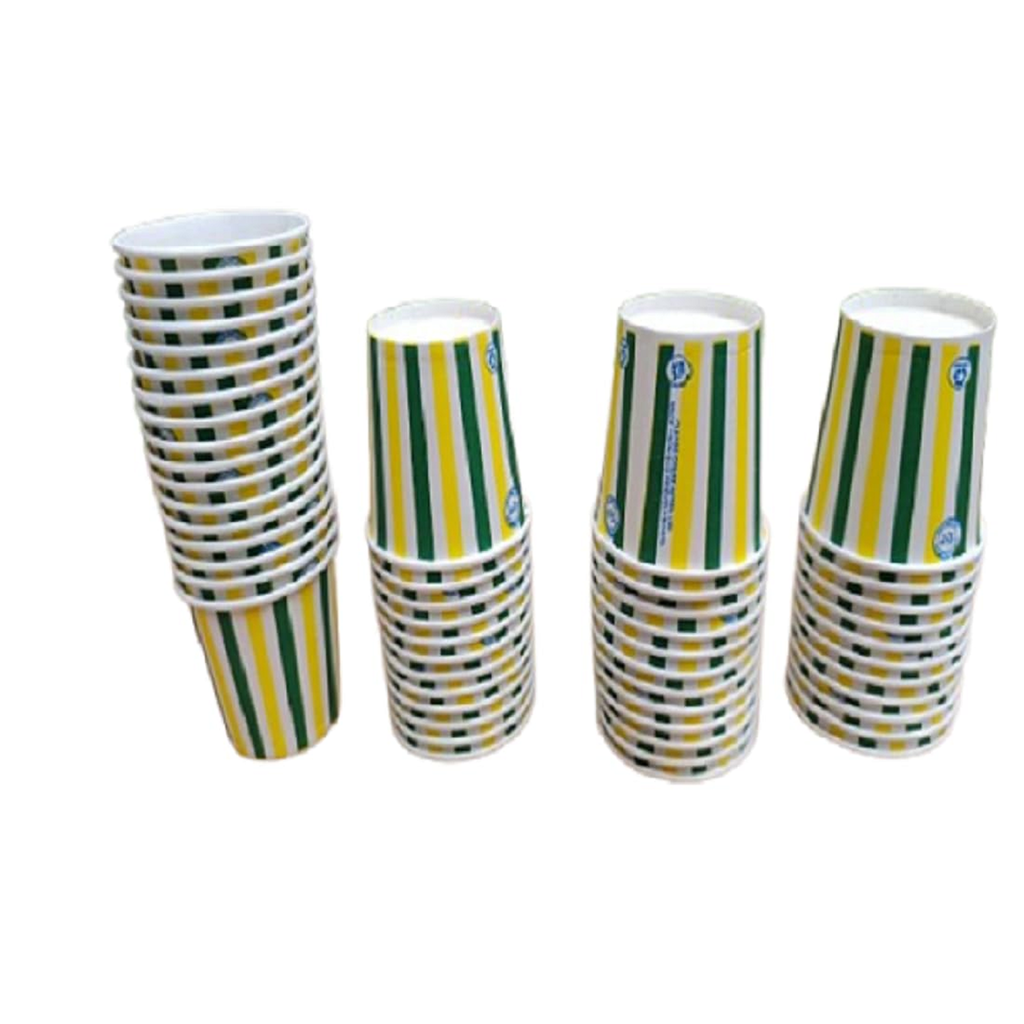 130ml Disposable Paper Cups Pack of 100 | Tea & Coffee Cups