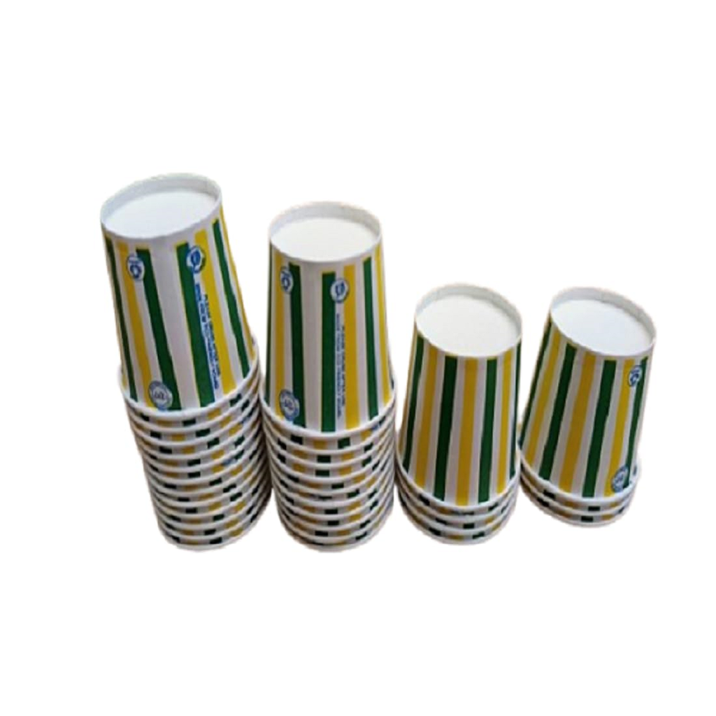 130ml Disposable Paper Cups Pack of 100 | Tea & Coffee Cups