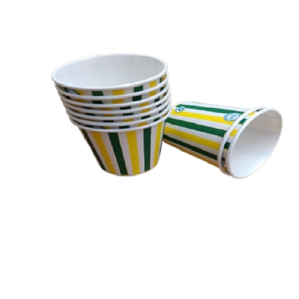 130ml Disposable Paper Cups Pack of 100 | Tea & Coffee Cups