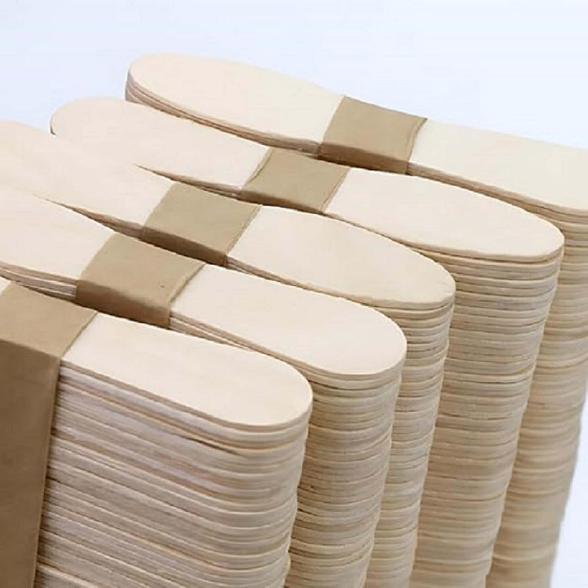 Wooden Disposable Ice Cream Spoons Pack of 100 | Eco-Friendly